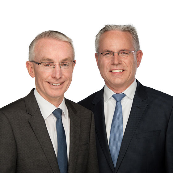 Jörg Hegemann und Reinhard Bartsch