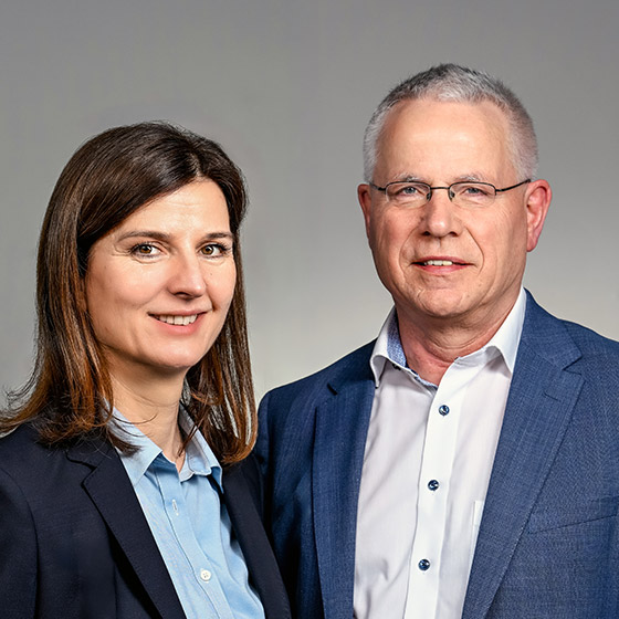 Portrait Reinhard Bartsch und Mileva Meißner
