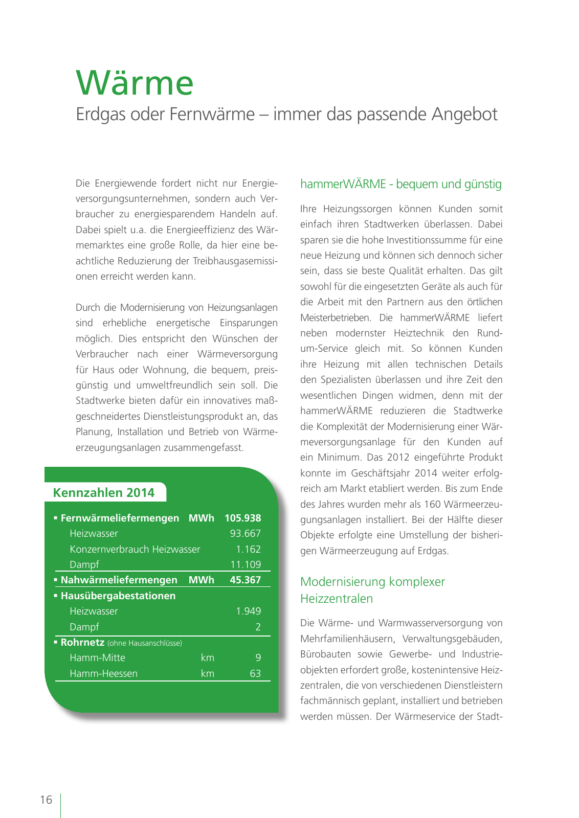 Vorschau Geschäftsbericht 2014 Seite 16