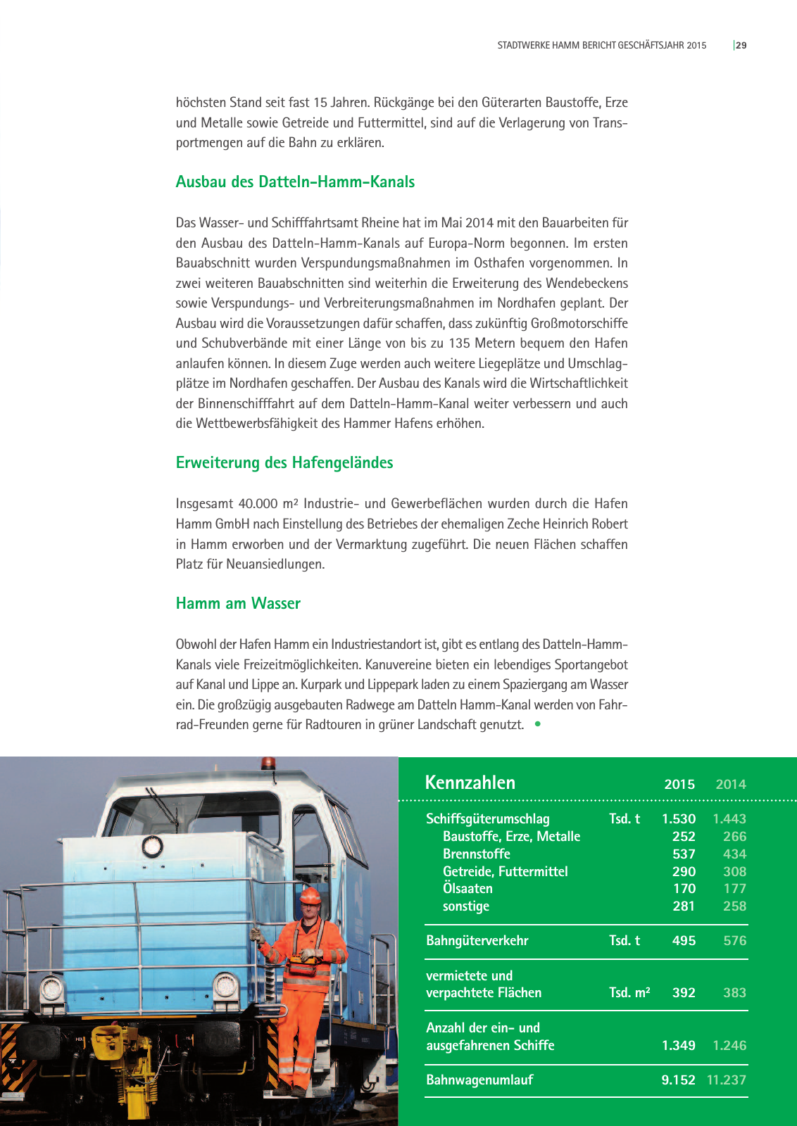 Vorschau Geschäftsbericht 2015 Seite 29