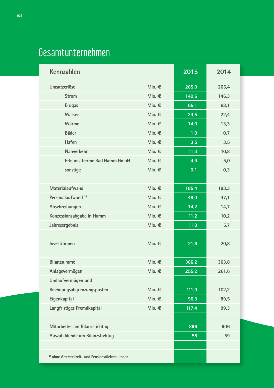 Vorschau Geschäftsbericht 2015 Seite 3