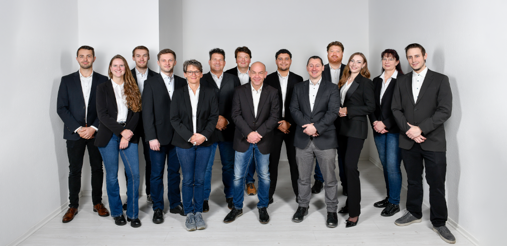 Gruppenbild des Teams für Energielösungen