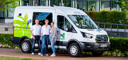 Das Bild zeigt das Team Heizungsservice