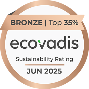 ecovadis Sustainability Rating Bronze, Juni 2025